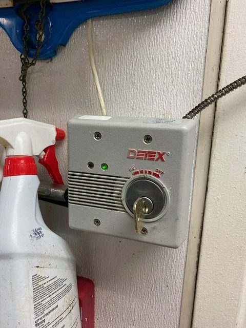 Detex Exit Alarm Not working Repair