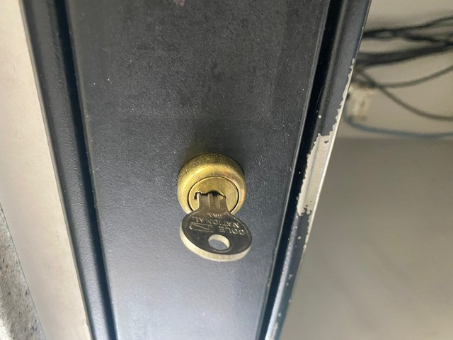 Cam Lock lost key replacement